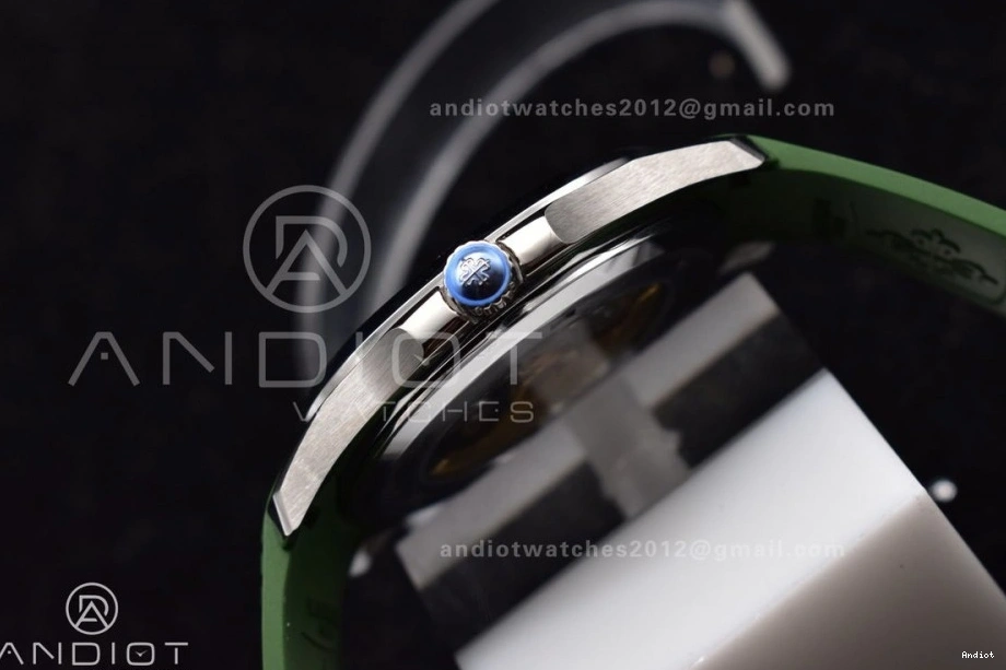 5168G Green 1:1 Green ZF SS Rubber Dial On Aquanaut Strap Best Edition 42mm 324CS 0109